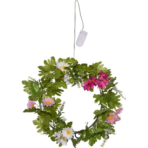 Koristekranssi Star Trading Summer, 30cm, moniväri
