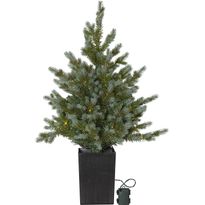 LED-valaistu joulukuusi Star Trading Greyland, 95cm, vihreä