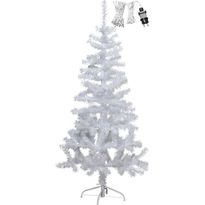 LED-valaistu joulukuusi Star Trading Alvik, 150cm, valkoinen