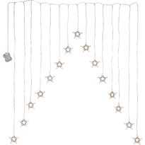 LED-valoverho Star Trading DecyStar, 125x120cm, läpinäkyvä