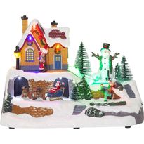 LED-valokoriste Star Trading Winterville, 23.5cm, moniväri