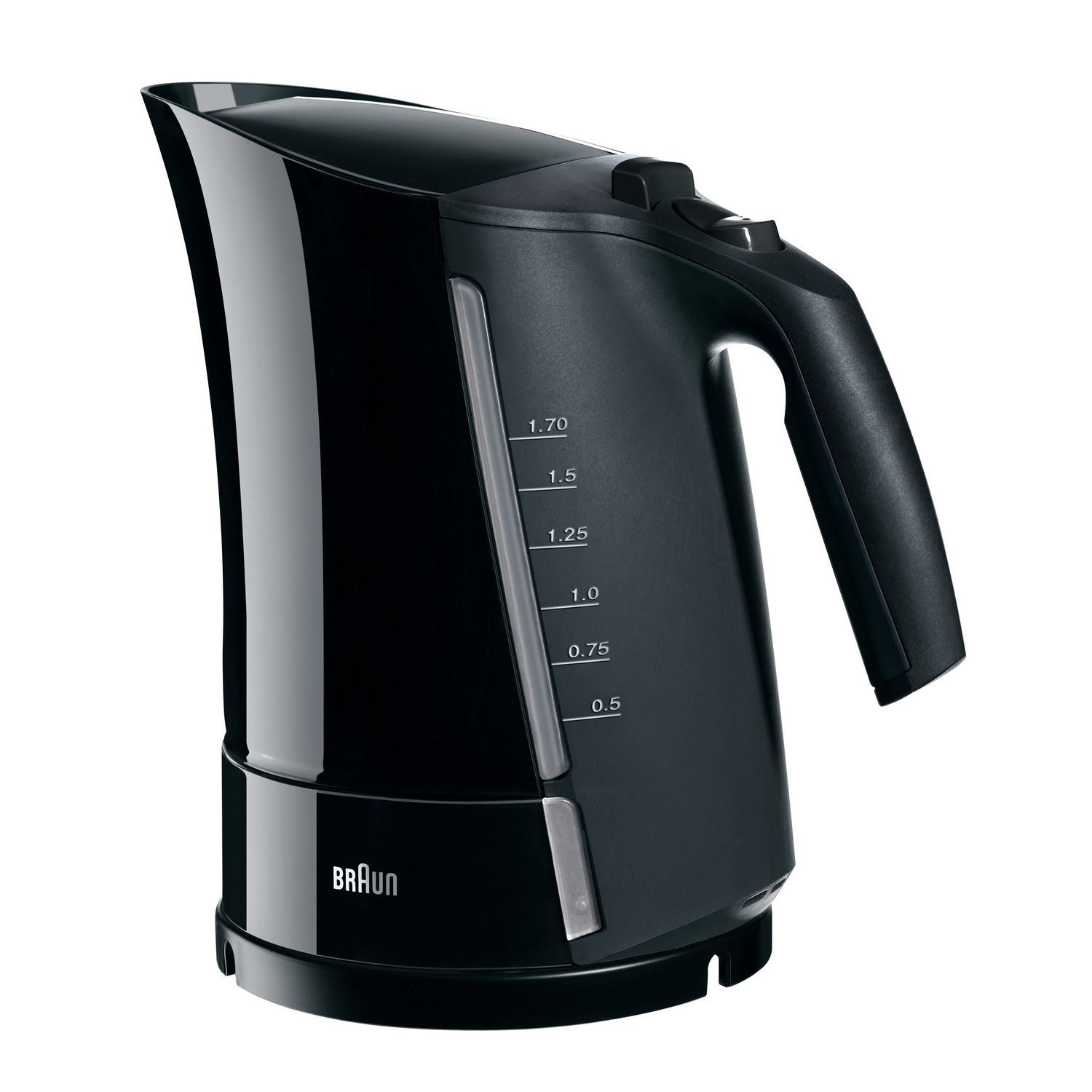 Vedenkeitin Braun WK300, 2200W 1,75L, musta