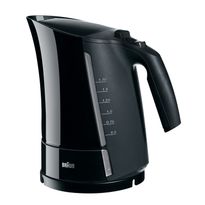 Vedenkeitin Braun WK300, 2200W 1,75L, musta