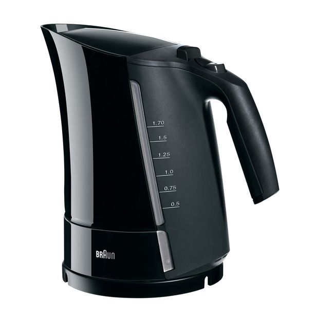 Vedenkeitin Braun WK300, 2200W 1,75L, musta