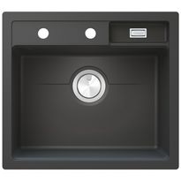 Keittiöallas Stala Combo CEG51-57B 570x510mm, komposiitti musta