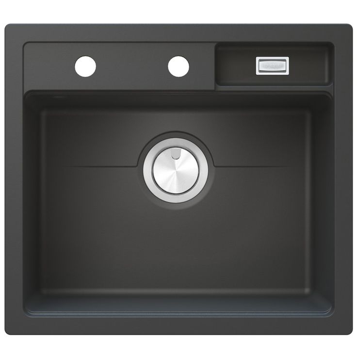Keittiöallas Stala Combo CEG51-57B 570x510mm, komposiitti musta, Verkkokaupan poistotuote