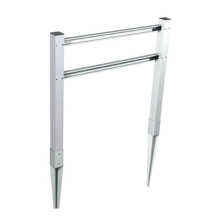 Postilaatikon jalka Stala kolmelle PL-3/4 laatikolle