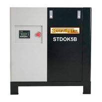 Ruuvikompressori SteyrTek 5 hv suoravetoinen inverteriohjattu, 10 bar