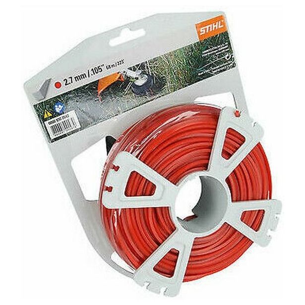 Trimmerin siima Stihl, nailonrulla, 2.7mm, neliö