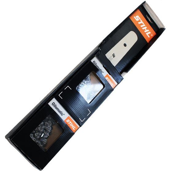Laippa- ja ketjupaketti Stihl MS 025/250 -ketjusahoille, 1.5mm, 35cm, 56DL, 2x0.325" RM