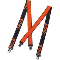 Joustavat henkselit Stihl 118cm, kiinnityslenkeillä, oranssi/musta