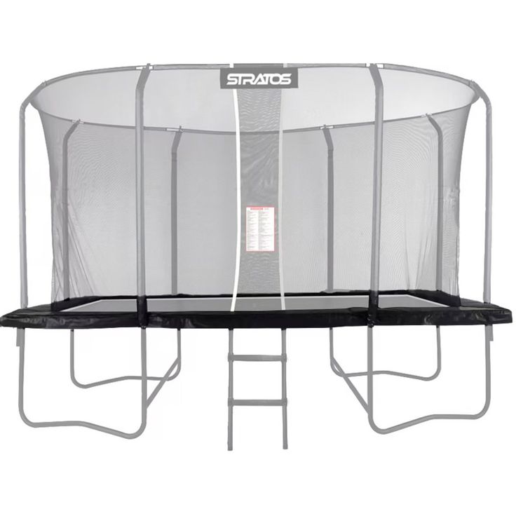 Trampoliinin Reunapehmuste Stratos Suorakaide Trampoliini Premium Black Line, 277x477 cm