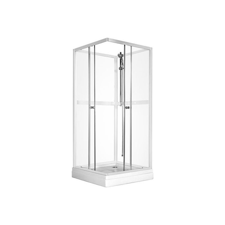 Suihkukaappi Sunwind Aurora Square 90x90x195cm