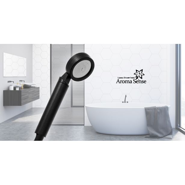 Käsisuihku Aroma Sense AS-9000RB, musta