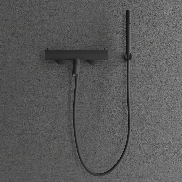 Suihkusetti by Scandtap Pleasure 4 Coal termostaattihanalla