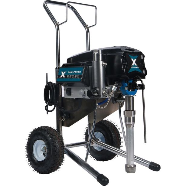 Korkeapainemaaliruisku kärryllä Dino-Power Pro DP-X45 2000W 4.5 l/min 