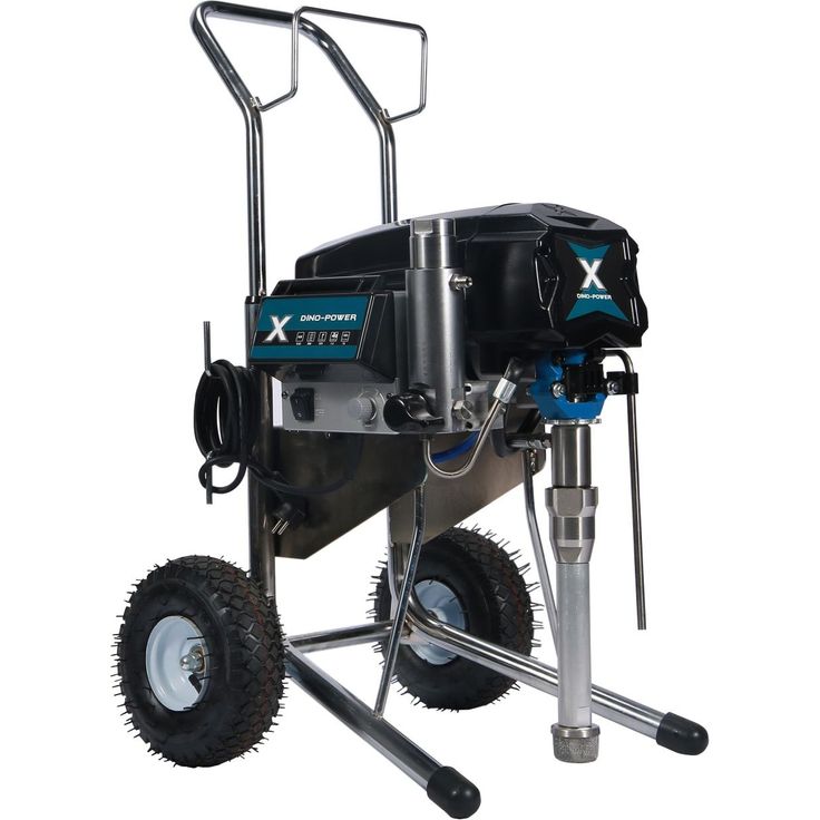 Korkeapainemaaliruisku kärryllä Dino-Power Pro DP-X45 2000W 4.5 l/min 