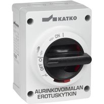 Turvakytkin vääntimellä Katko IsoSafe KUM 325 3X25A 400V 11kW aurinkovoimaloille