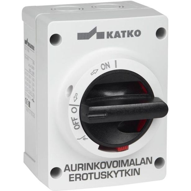 Katko IsoSafe turvakytkin väännin KUM 325 3X25A 400V 11kW aurinkovoimaloille