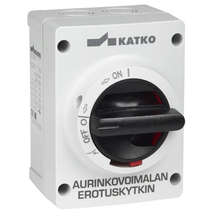 Katko IsoSafe turvakytkin väännin KUM 325 3X25A 400V 11kW aurinkovoimaloille