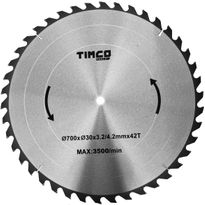 Klapisirkkelinterä Timco 700x30, 42T 