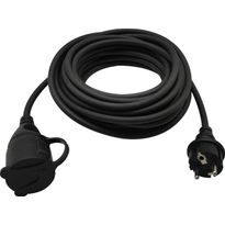 Jatkojohto ulkokäyttöön Timco, 1-osainen, 20m, 3x2,5mm², IP44