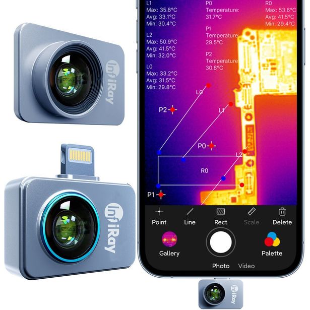 Lämpökamera Thermal Master P2, Android