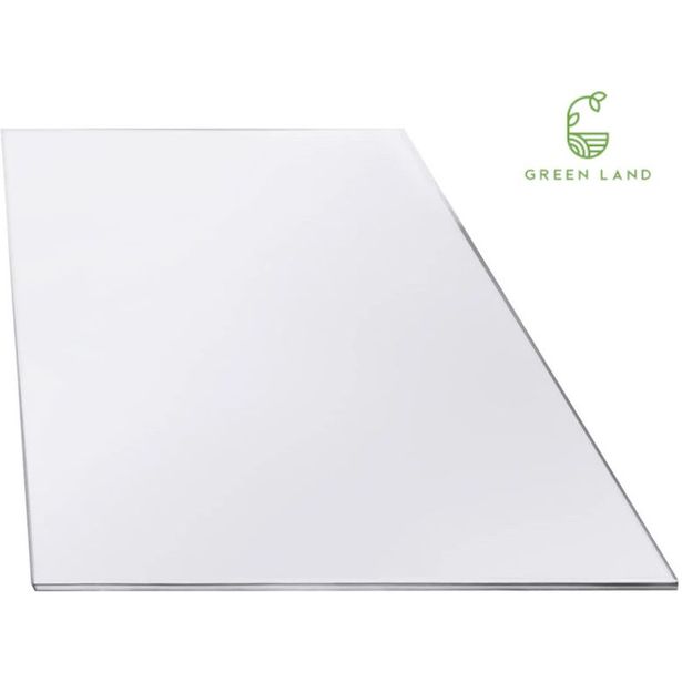 Polykarbonaattilevy Green Land 1220x1000x4mm, kirkas