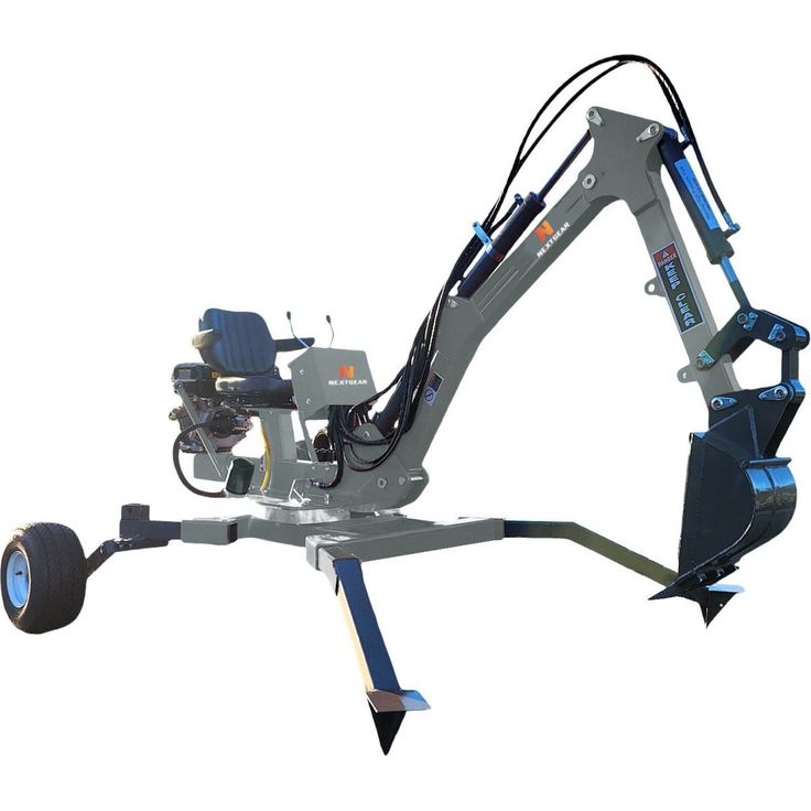 ATV-kaivuri NextGear Motoscoop 360 15hp Ducar-bensiinimoottorilla ja 30 cm kauhalla