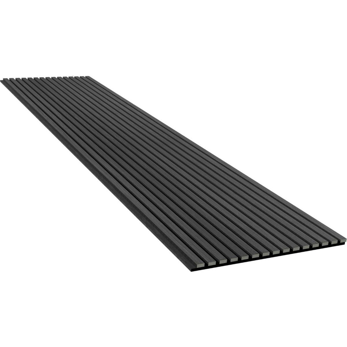 Akustiikkalevy Evella VN27, puuviilupintainen, 2400x600mm, musta tammi