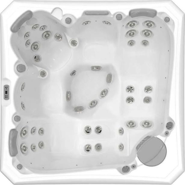 Ulkoporeallas Wellis Palermo Life WIFI, 5 hlöä, 42 suutinta, harmaa/valkoinen