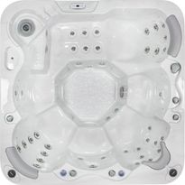 Ulkoporeallas Wellis Jupiter Ice White, 6 hlöä, 46 suutinta, harmaa/valkoinen, Verkkokaupan poistotuote