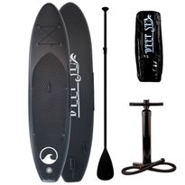 SUP-lautasetti Deep Sea XXL, ilmatäytteinen, 330cm, 15 PSI, musta-valkoinen