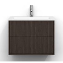 Allaskaappi Svedbergs Epos, 60x45cm, 2 ltk, svall, tumma saarni, push-open