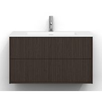 Allaskaappi Svedbergs Epos, 80x45cm, 2 ltk, svall, tumma saarni, push-open