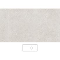 Kylpyhuoneen pöytätaso Svedbergs Epos Beric 100x45H, oikea, 1010mm, graniittikeramiikka, ilman hanareikää