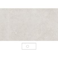 Kylpyhuoneen pöytätaso Svedbergs Epos Beric 100x45H, vasen, 1010mm, graniittikeramiikka, hanareikä vasemmalla