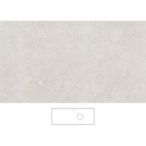 Kylpyhuoneen pöytätaso Svedbergs Epos Beric 120x45H, oikea, 1210mm, graniittikeramiikka, hanareikä vasemmalla