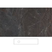 Kylpyhuoneen pöytätaso Svedbergs Epos Brecc 200x45H, vasen, 2000mm, graniittikeramiikka, ilman hanareikää