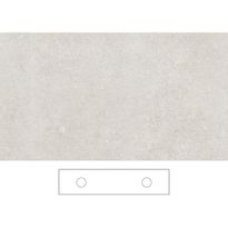 Kylpyhuoneen pöytätaso Svedbergs Epos Beric 200x45D, kaksois, 2000mm, graniittikeramiikka, ilman hanareikää