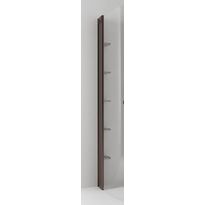 Suihkutilan säilytysratkaisu Svedbergs Skoga, 40x1980x100mm, 5 hyllyä, alumiiini, mocca