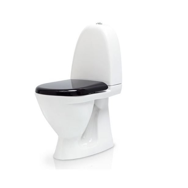 Wc-Kansi Svedbergs soft close 90142, musta