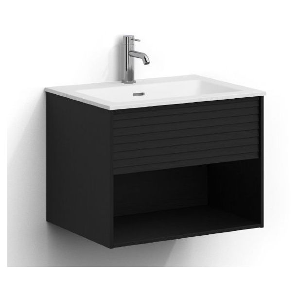Allaskaappi altaalla Svedbergs Epos, 60x45cm, 1 ltk, push-open