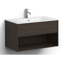 Allaskaappi altaalla Svedbergs Epos, 80x45cm, 1 ltk, push-open, eri vaihtoehtoja