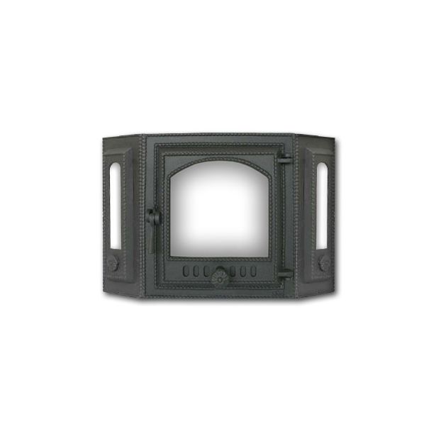 Takkaluukku 413 erkkeri, holvikaari, 325x555mm,