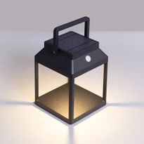 Aurinkokennokäyttöinen ulkovalaisin Sunwind Solar Square, musta