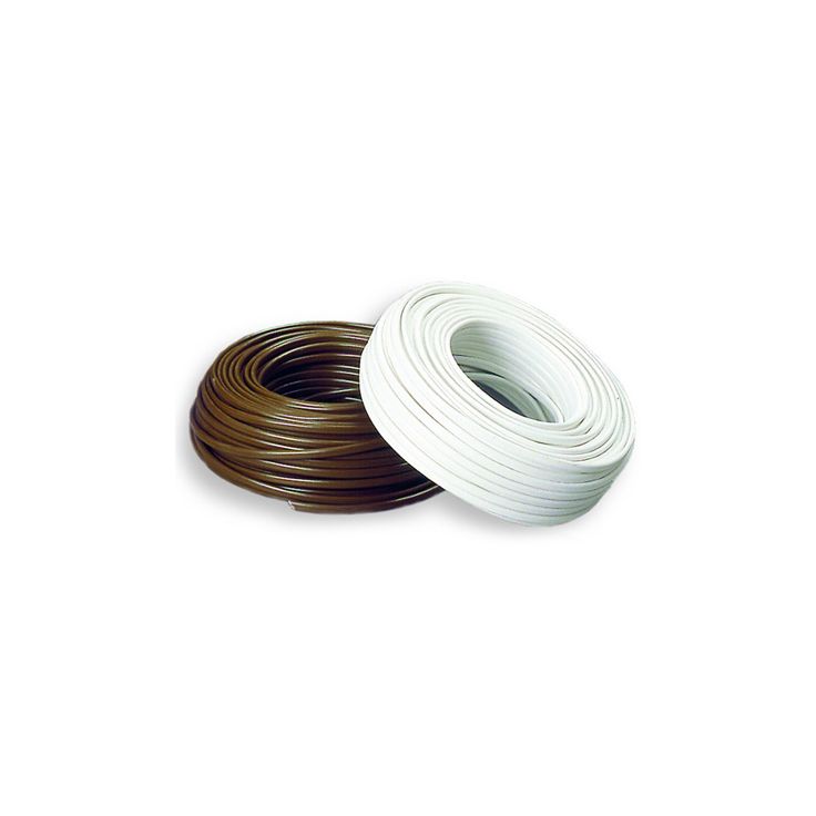 Asennuskaapeli Sunwind 2 x 4mm², 50m rulla, valkoinen