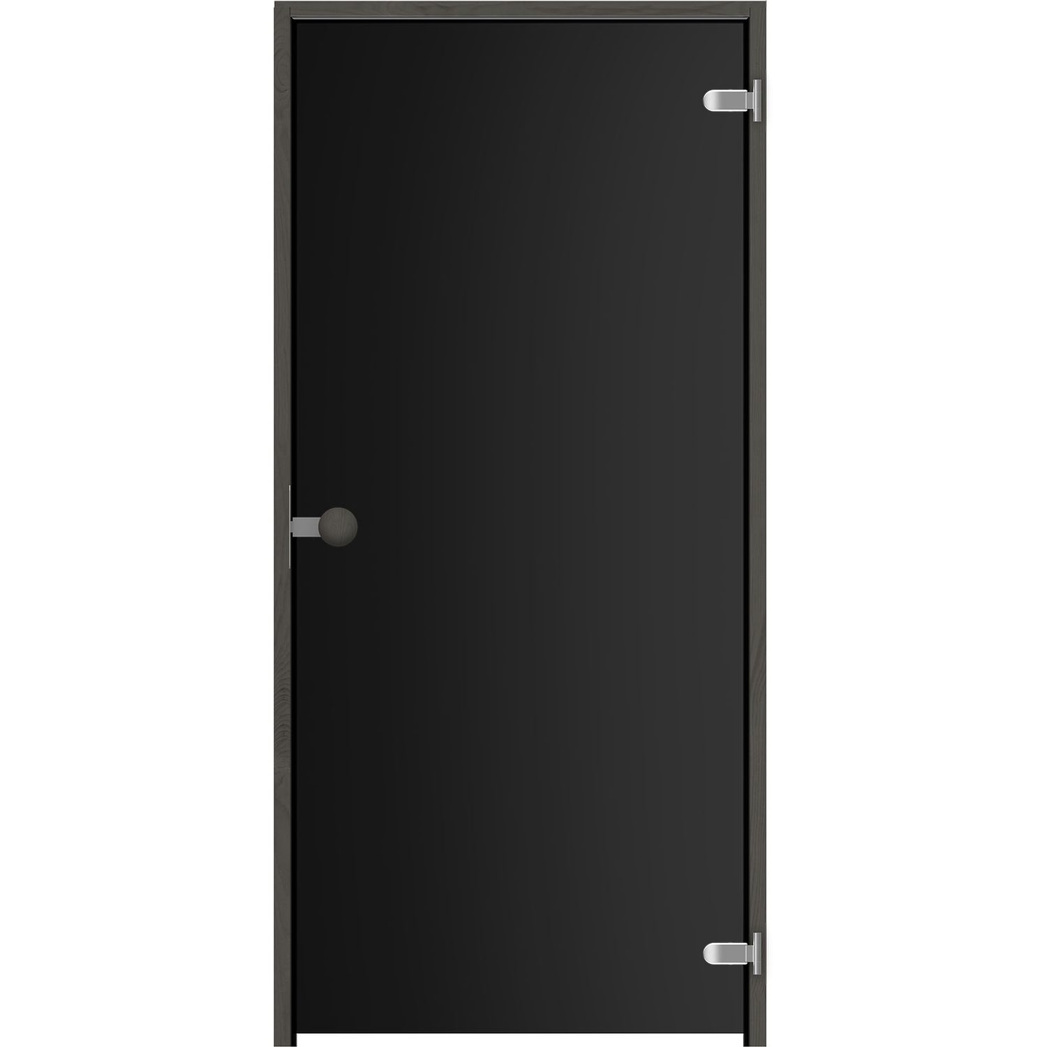 Saunanlasiovi Serenity Savu 8x19 musta