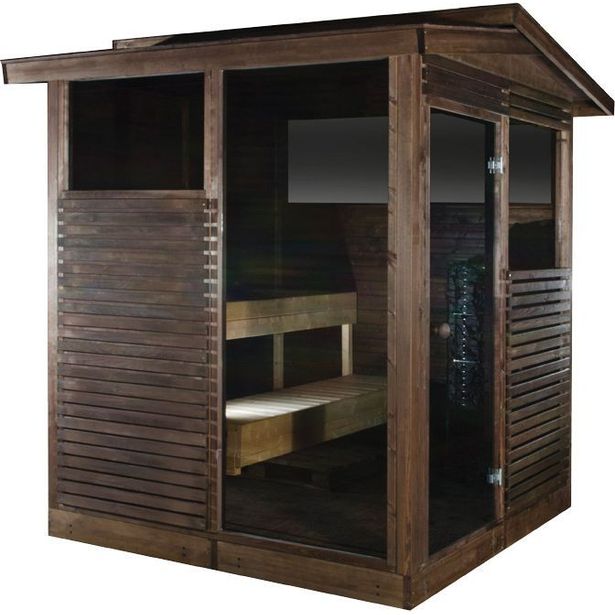 Pihasauna Kota, 4m2, Narvi NC 16 kiuaspaketilla