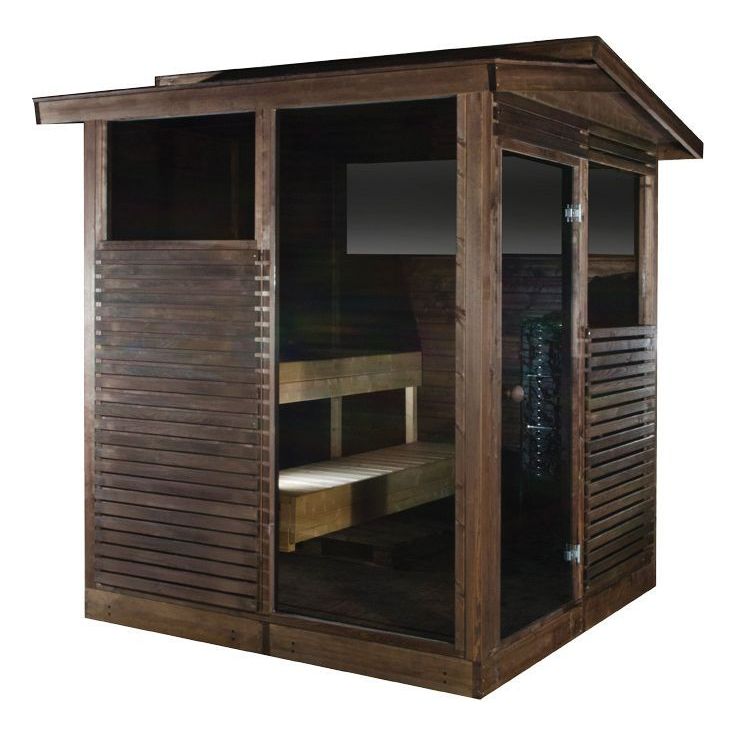 Pihasauna Kota, 4m2, Narvi NC 16 kiuaspaketilla